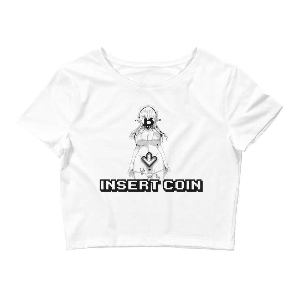 BITCOIN WHORE CROP TOP