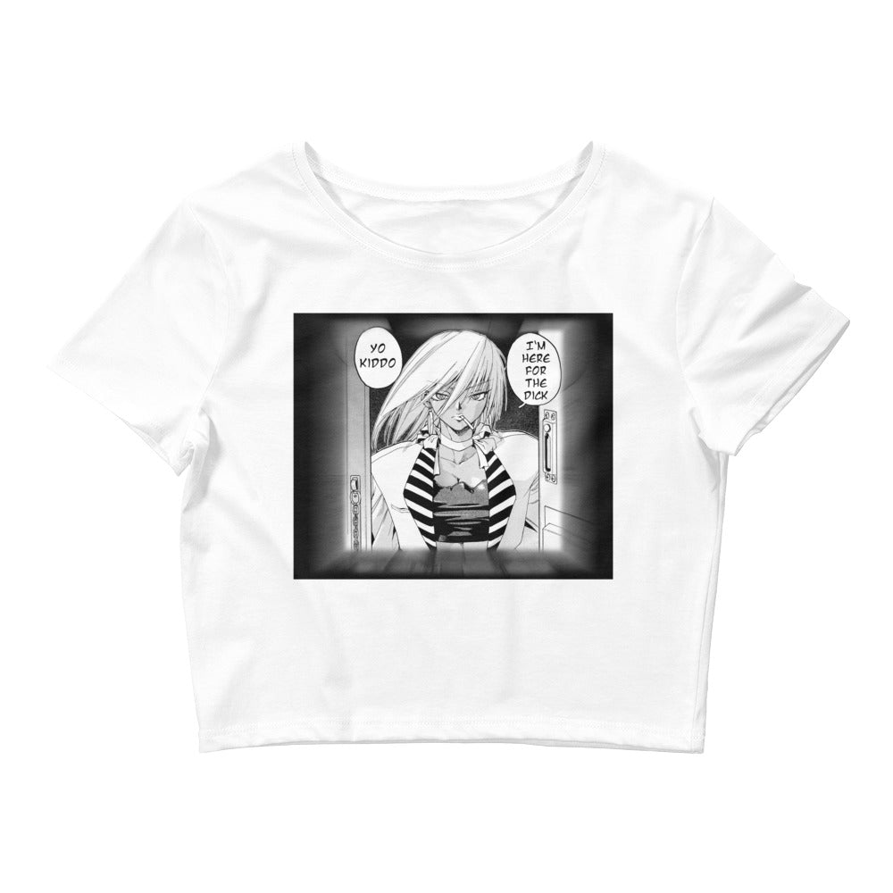 DING DONG DICK CROP TOP