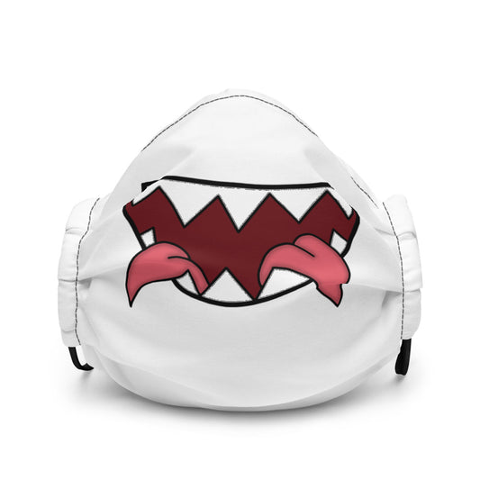 DOUBLE TONGUE MASK WHITE