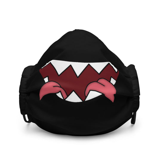 DOUBLE TONGUE MASK BLACK