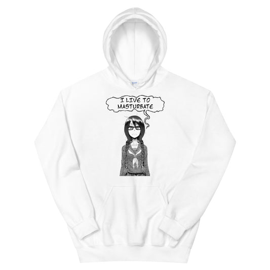 LIVE TO MASTURBATE HOODIE